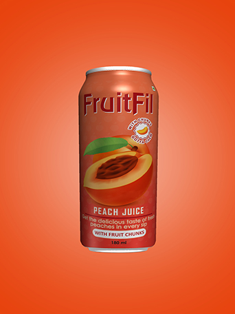 Peach Flavour with real Fruit chunks